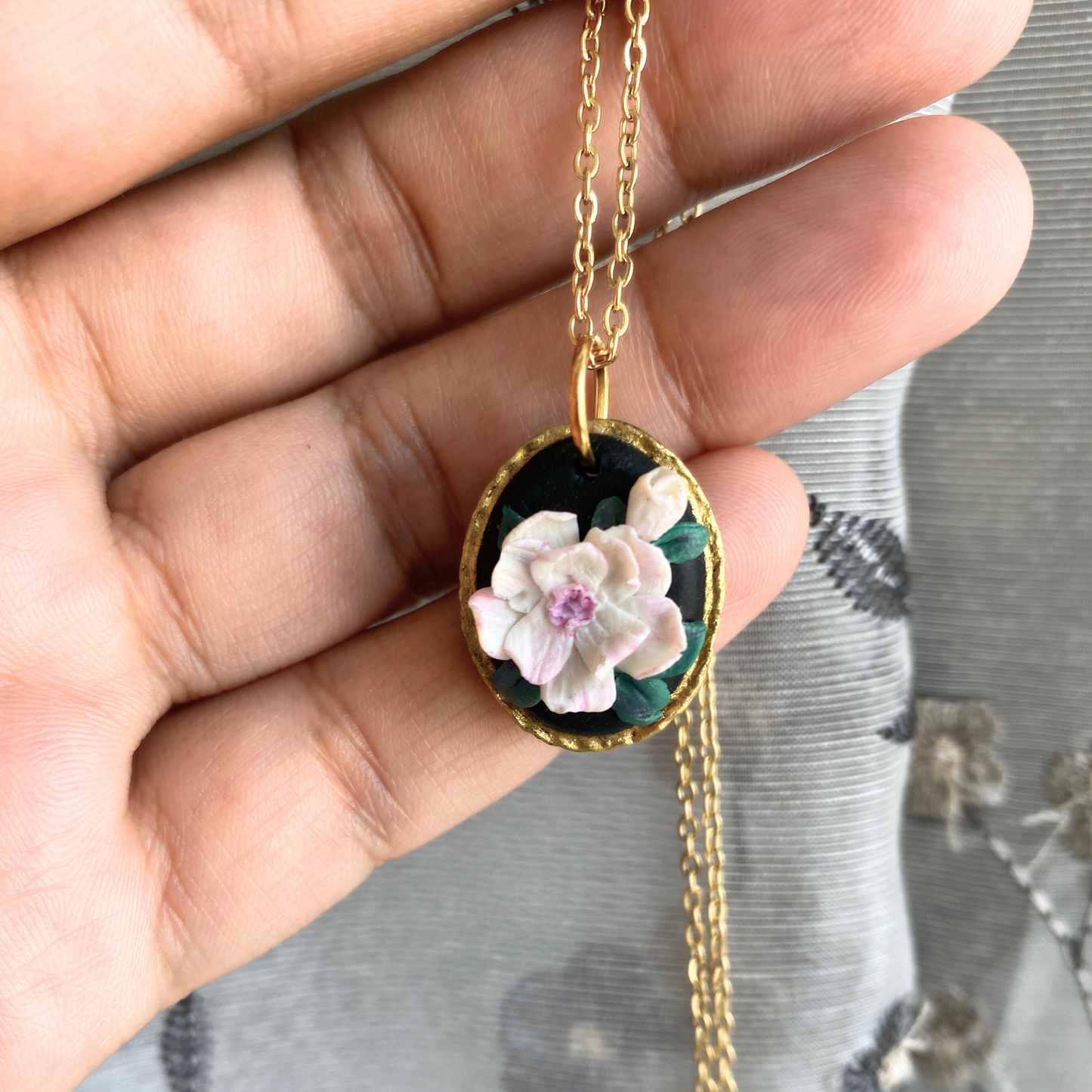 Pink Blossom Pendant