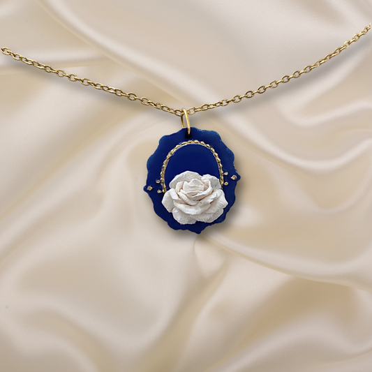 The Royal Vintage Rose Pendant
